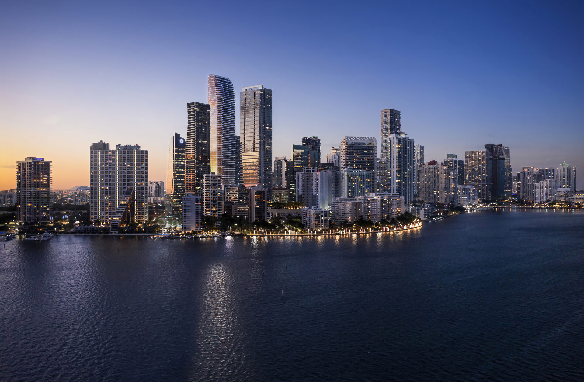 Tower rendering from the bay