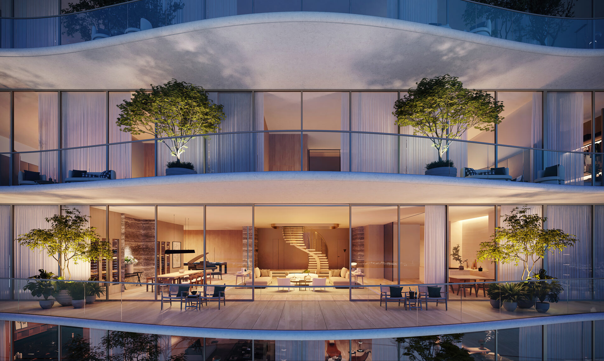 1428 Brickell: UnitL hummingbird rendering